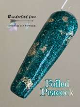 Load image into Gallery viewer, Foiled Peacock