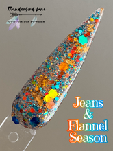 Load image into Gallery viewer, Jeans and Flannel Season
