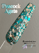 Load image into Gallery viewer, Peacock Agate
