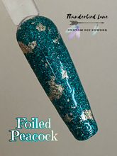 Load image into Gallery viewer, Foiled Peacock