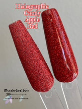 Load image into Gallery viewer, Holographic Candy Apple Red