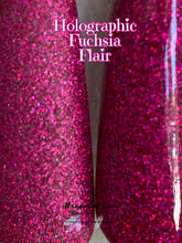 Load image into Gallery viewer, Holographic Fuchsia Flair