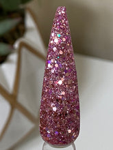 Load image into Gallery viewer, Pinkie Pie is a mix of fine and chunky holographic pink glitters. This one is extra sparkly and flashes all different colors.