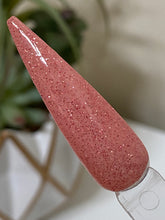 Load image into Gallery viewer, Rosy Cheeks is a blush pink semi sheer base with added fine rose gold metallic glitter.