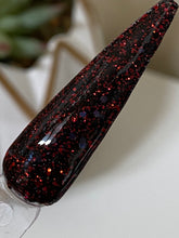 Load image into Gallery viewer, Vlad-holographic red and black glitter mix