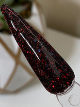 Load image into Gallery viewer, Vlad-holographic red and black glitter mix