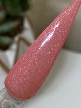 Load image into Gallery viewer, Hope is a sheer pink base with added pink and blue pearl flakes