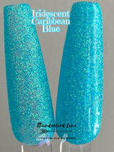 Load image into Gallery viewer, Iridescent Caribbean Blue