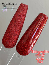 Load image into Gallery viewer, Holographic Candy Apple Red