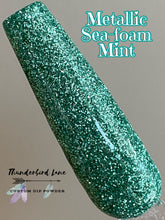 Load image into Gallery viewer, Metallic Sea-foam Mint