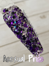 Load image into Gallery viewer, Love is Love Asexual Pride Flag