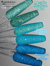 Load image into Gallery viewer, Metallic Sea-foam Mint