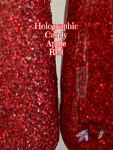 Load image into Gallery viewer, Holographic Candy Apple Red