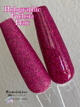 Load image into Gallery viewer, Holographic Fuchsia Flair