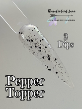 Load image into Gallery viewer, Pepper Glitter Topper