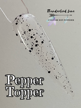 Load image into Gallery viewer, Pepper Glitter Topper