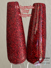 Load image into Gallery viewer, Holographic Ruby Slippers