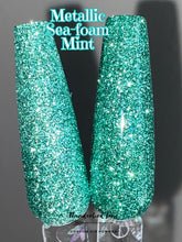 Load image into Gallery viewer, Metallic Sea-foam Mint