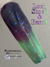 Load image into Gallery viewer, Lock, Shock, and Barrel Triple Thermal Glow