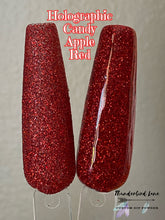 Load image into Gallery viewer, Holographic Candy Apple Red