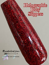 Load image into Gallery viewer, Holographic Ruby Slippers