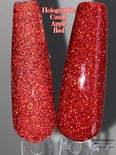Load image into Gallery viewer, Holographic Candy Apple Red
