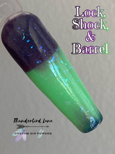 Load image into Gallery viewer, Lock, Shock, and Barrel Triple Thermal Glow