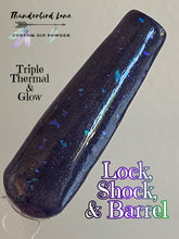 Load image into Gallery viewer, Lock, Shock, and Barrel Triple Thermal Glow