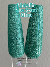 Load image into Gallery viewer, Metallic Sea-foam Mint