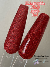 Load image into Gallery viewer, Holographic Candy Apple Red