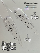 Load image into Gallery viewer, Pepper Glitter Topper
