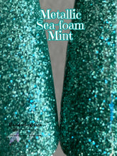 Load image into Gallery viewer, Metallic Sea-foam Mint