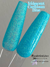 Load image into Gallery viewer, Iridescent Caribbean Blue