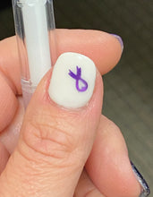 Load image into Gallery viewer, White Out Purple/Blue Glow