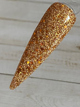 Load image into Gallery viewer, Country Dijon- Matte ivory and white fine glitter with holographic golden honey colored fine and small chunky glitter