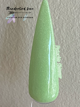 Load image into Gallery viewer, Pistachio shimmer dip powder