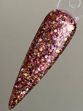 Load image into Gallery viewer, Rose Gold mixed dip powder