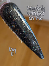 Load image into Gallery viewer, Charcoal Shimmer with holographic graphite shards