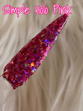 Load image into Gallery viewer, Simple Holo Pink