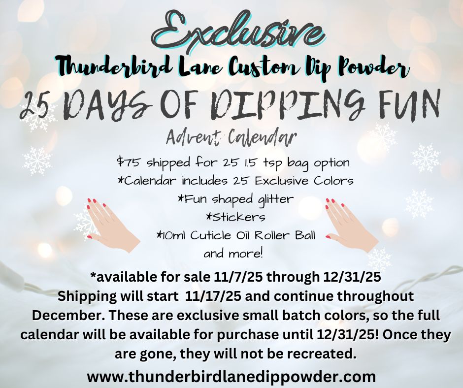 25 Days of Dip-Mas Advent Calendar 1.5 TSP Baggies