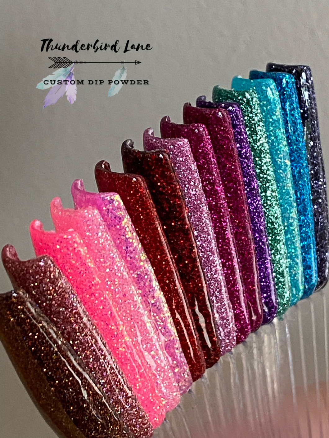Rainbow Glitter Club Bundles: $25 for 6, $50 for 12, or $75 for 18