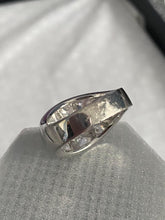 Load image into Gallery viewer, Size 11 Lia Sophia Rhodium Plated CZ Dome Ring
