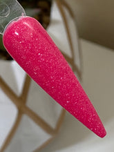 Load image into Gallery viewer, Save 2nd Base-Bright pink with flakes for added sparkle.
