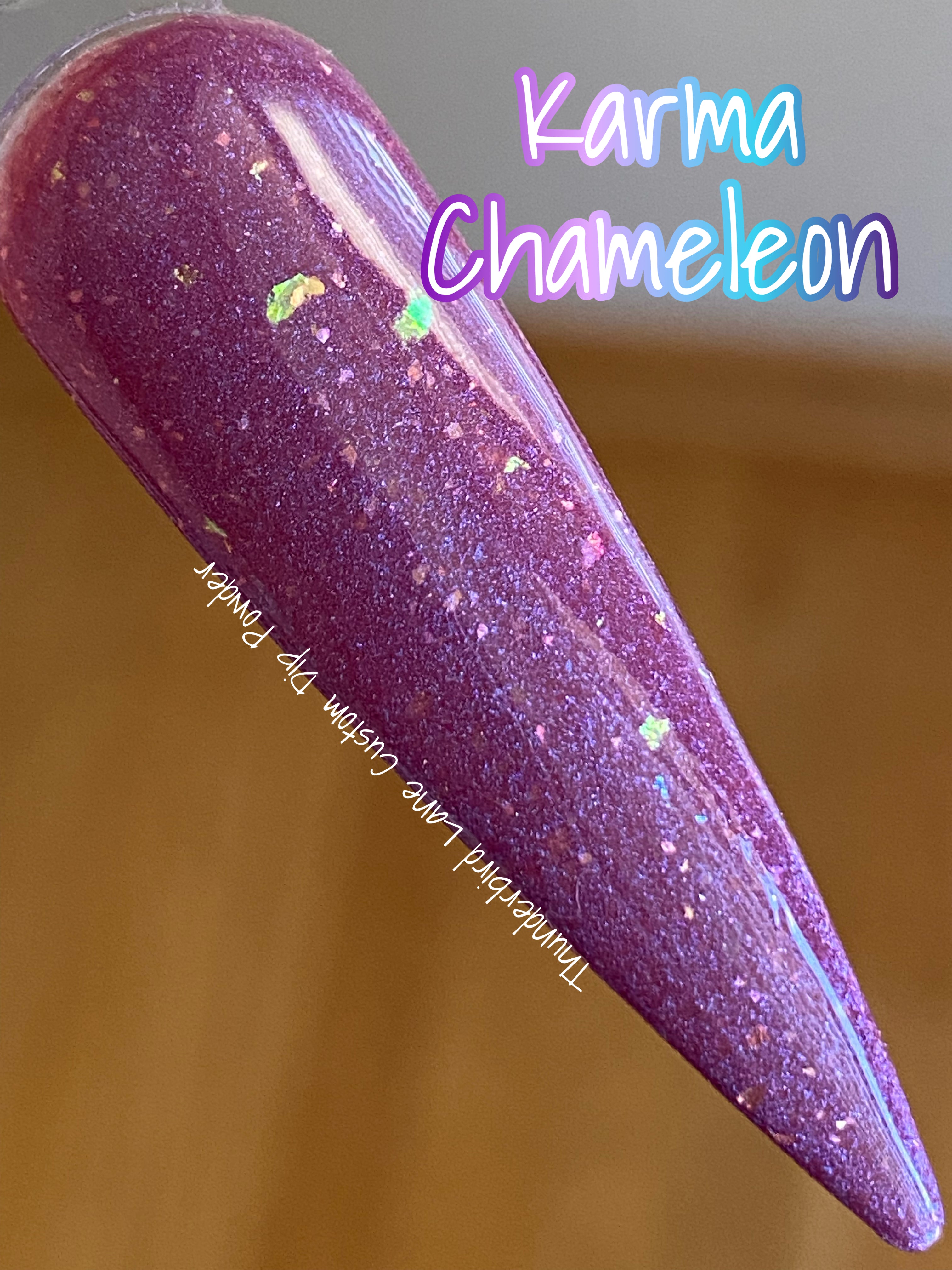Karma Chameleon – Thunderbird Lane Custom Dip Powder