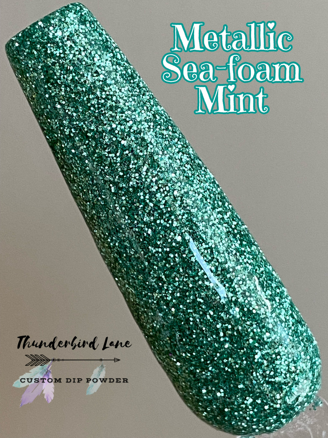Metallic Sea-foam Mint