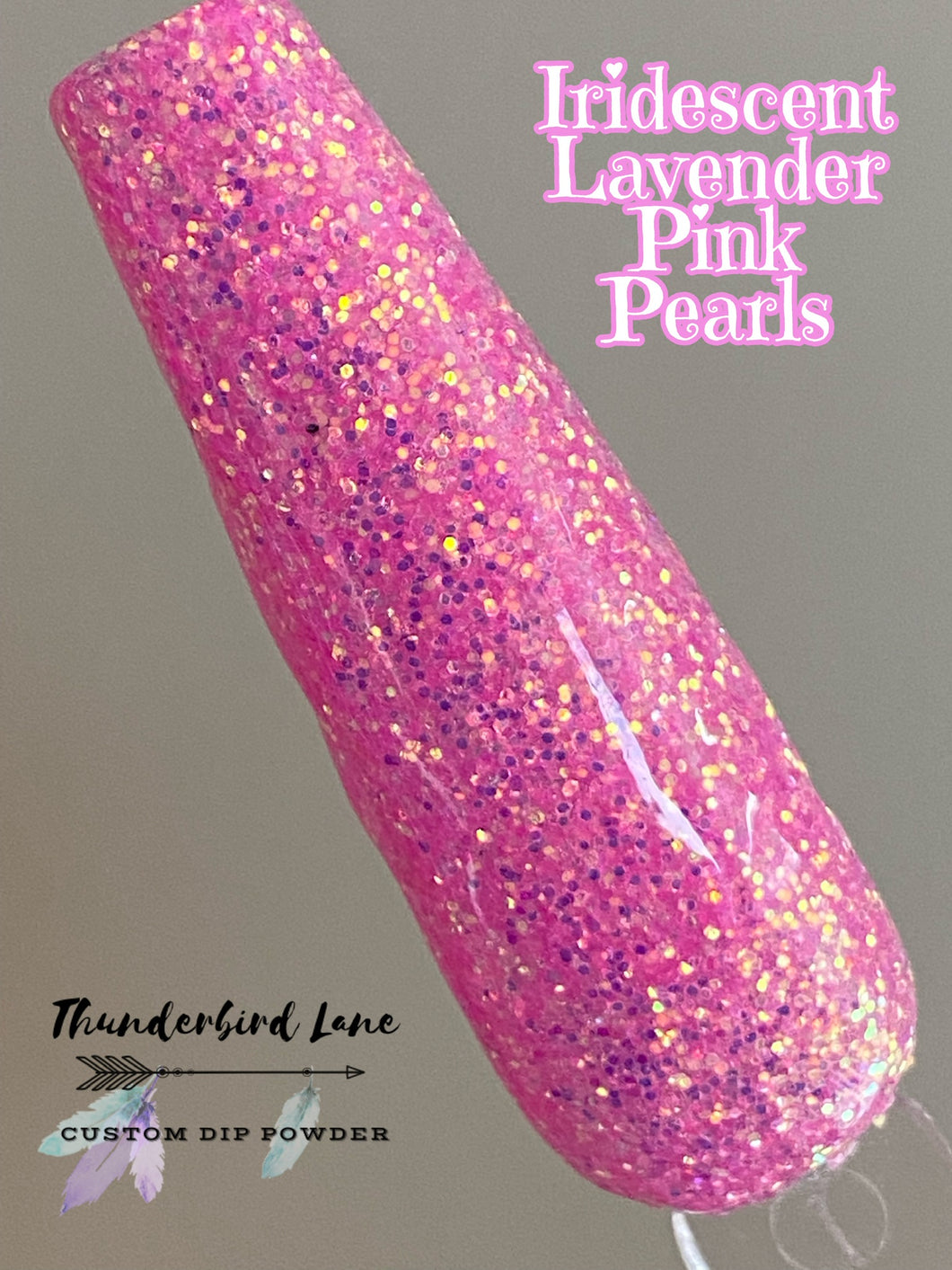 Iridescent Lavender Pink Pearls