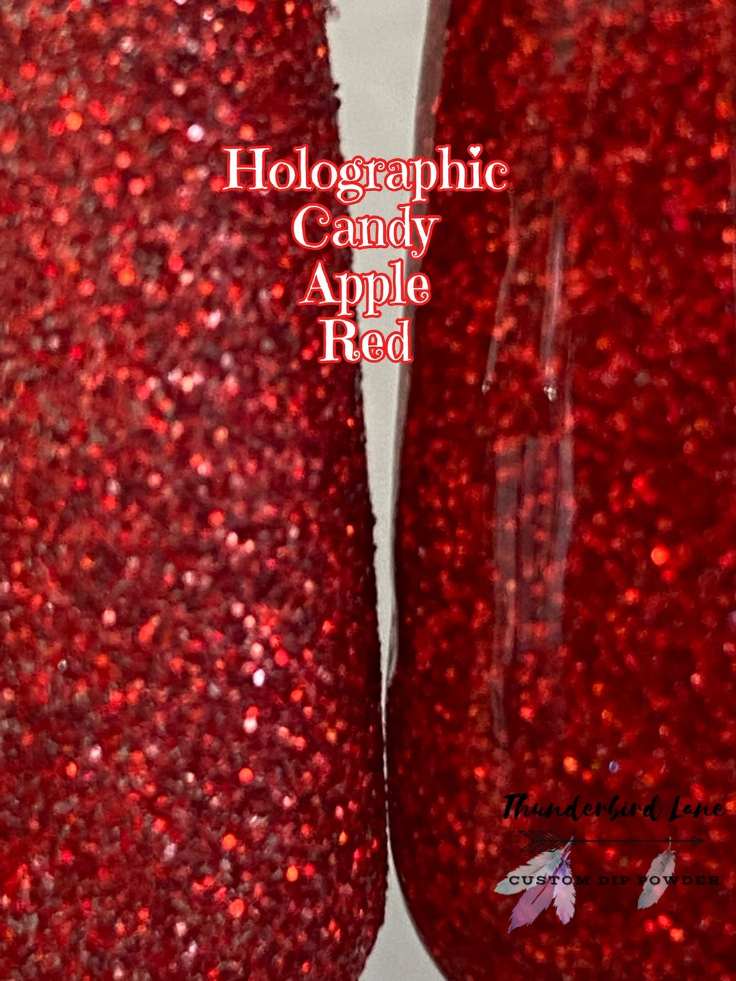Holographic Candy Apple Red