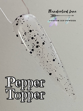 Load image into Gallery viewer, Pepper Glitter Topper
