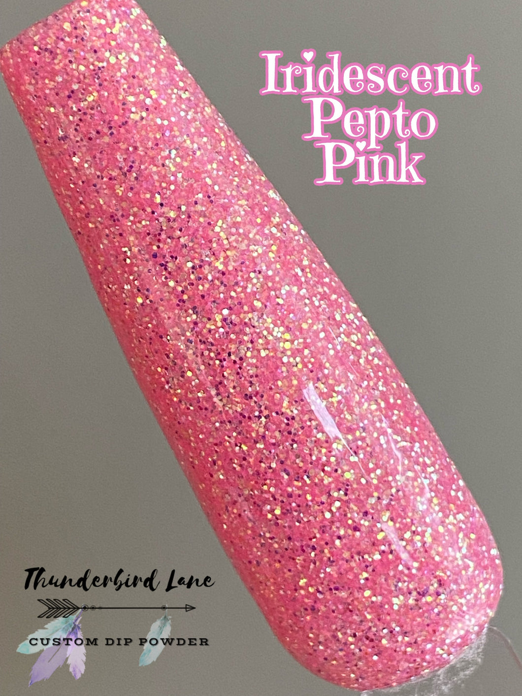 Iridescent Pepto Pink