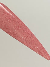 Load image into Gallery viewer, Rosy Cheeks is a blush pink semi sheer base with added fine rose gold metallic glitter.
